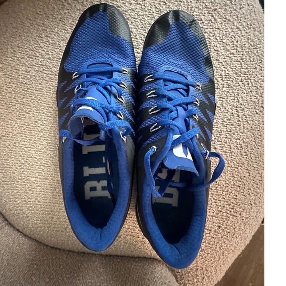 Nike Free 5.0‎ Duke Blue Devils Running Shoes Sneakers Mens Size 12 - Picture 2 of 7